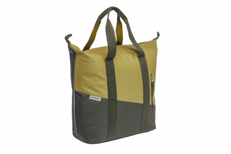 New Tas New Kota Shopper | Oslo | Olijfgroen Geel | 24L