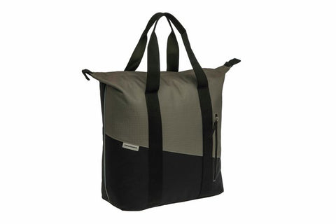 New Tas New Kota Shopper | Oslo | Zwart Groen | 24L