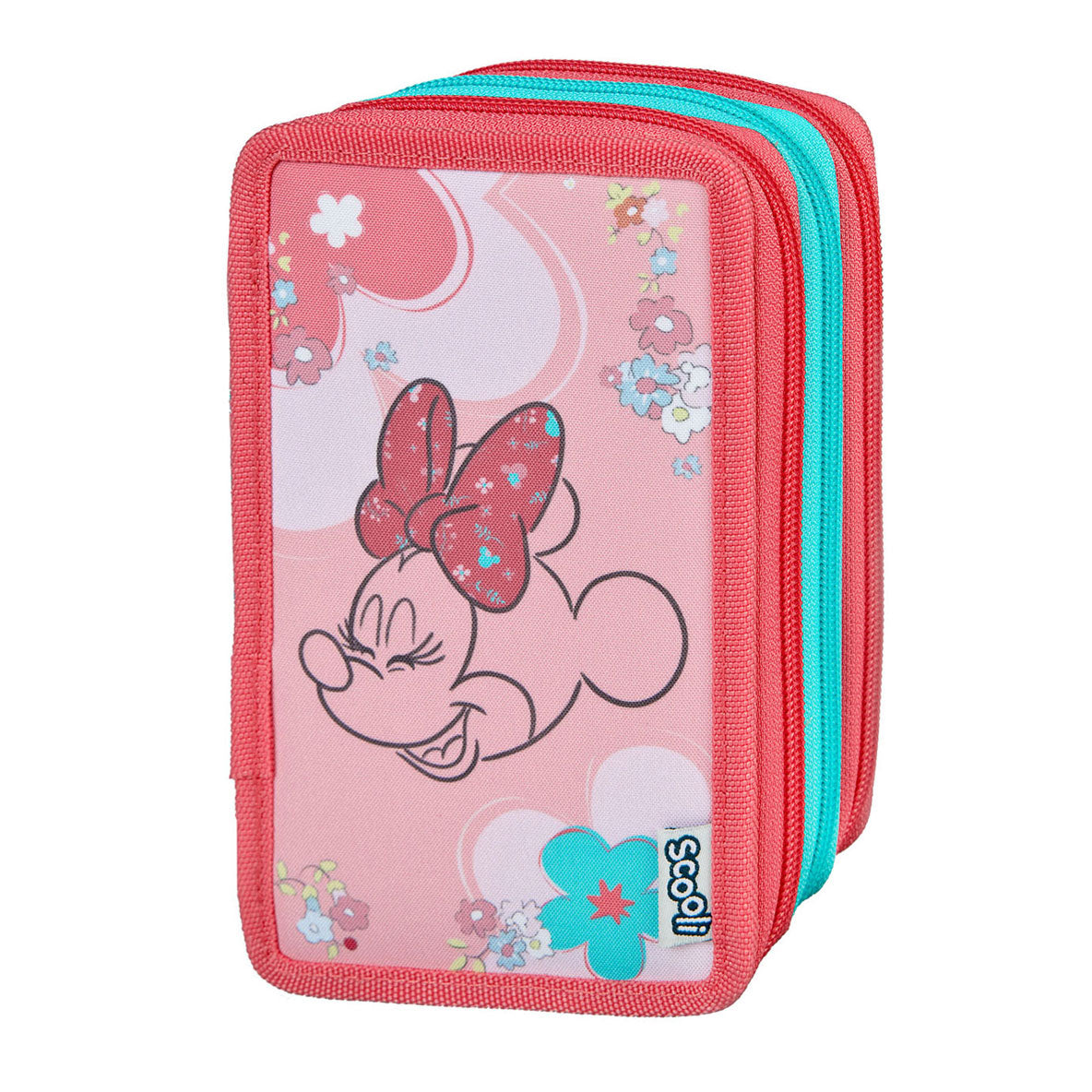 3-Vaks Gevulde Etui Minnie Mouse