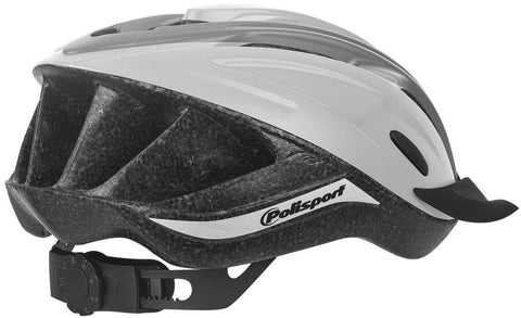 Fietshelm Polisport Ride-In M (54-58cm) - wit grijs