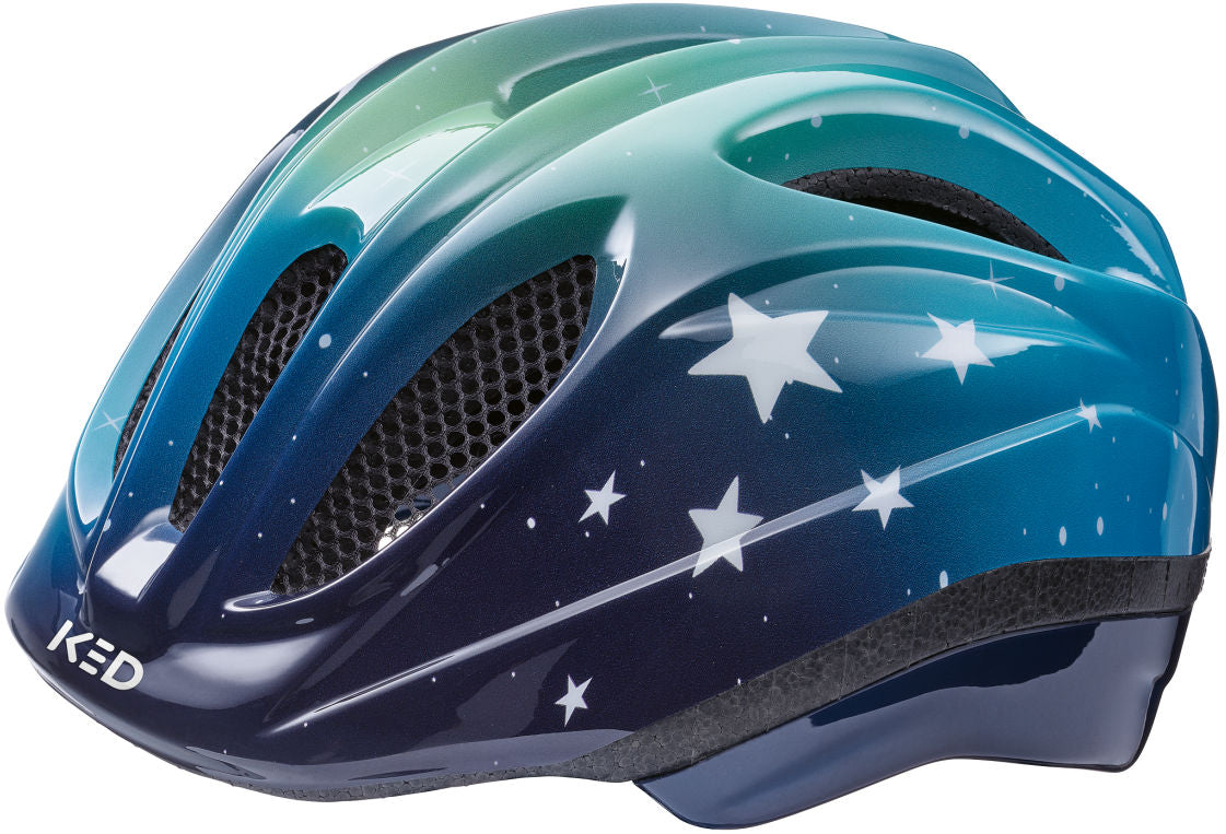 Fietshelm KED Meggy II Trend S (46-51 cm) - stars blue green glossy