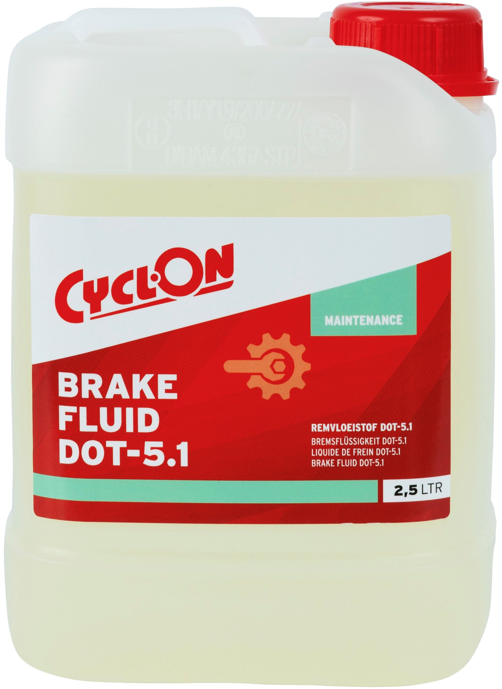 Remvloeistof Cyclon brake fluid DOT 5.1 - 2,5 litres