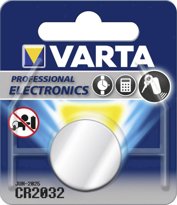 Knoopcel batterij Varta CR2032 Lithium 3V