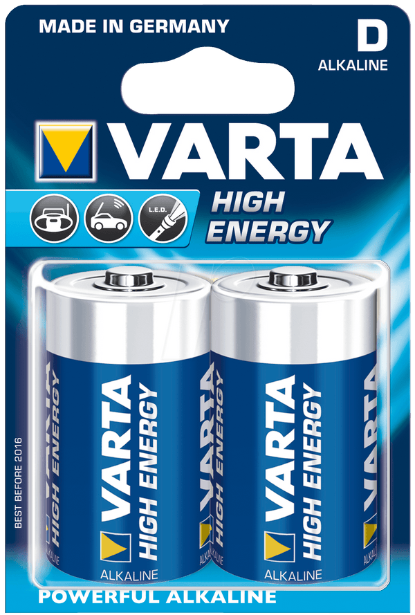 Batterij Varta Alkaline D (P2)