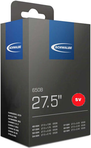 Chambre à air Schwalbe SV21A Extra Light 27.5 40 62-584 - valve 40mm