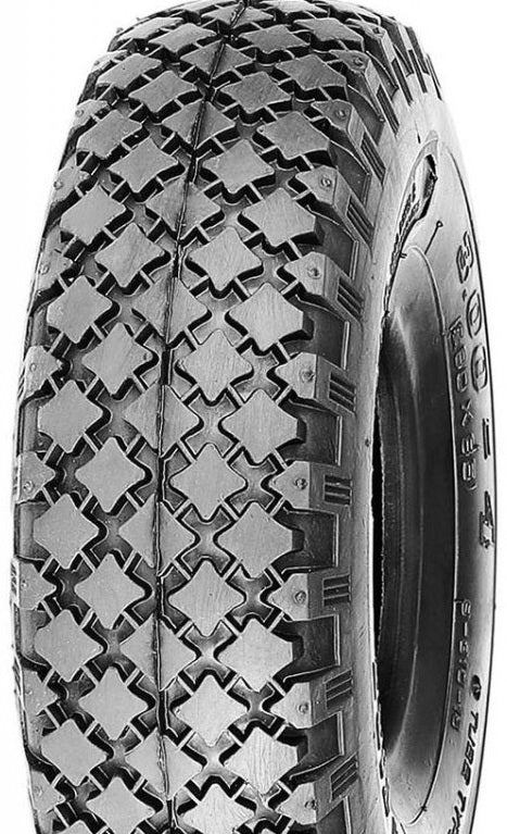 Buitenband Deli Tire 260 x 85 (300-4) voor een steekwagen