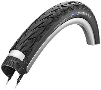 Pneu Schwalbe Delta Cruiser Plus K-Guard 28 x 1,25 32-622 mm - noir avec reflet