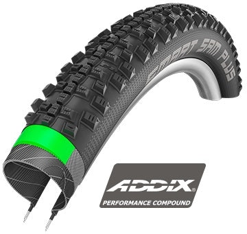 Buitenband Schwalbe Smart Sam Plus DD GreenGuard 29 x 2.10 54-622 mm - zwart