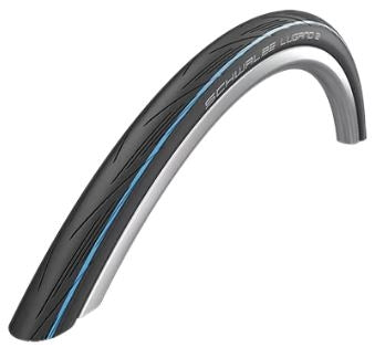 Pneu souple Schwalbe Lugano 2 K-Guard 28 x 1.00 25-622 mm - noir avec bandes bleues