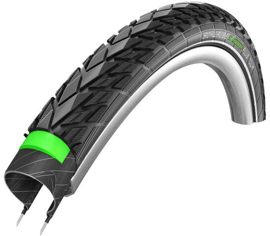 Buitenband Schwalbe Energizer Plus Tour GreenGuard 28 x 1.75 47-622 mm - zwart met reflectie