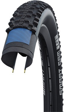 Pneu souple Schwalbe Smart Sam DD RaceGuard 29 x 2.60 65-622 mm - noir