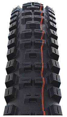 Pneu souple Schwalbe Big Betty Super Gravity 29 x 2.40 62-622 mm - brun noir