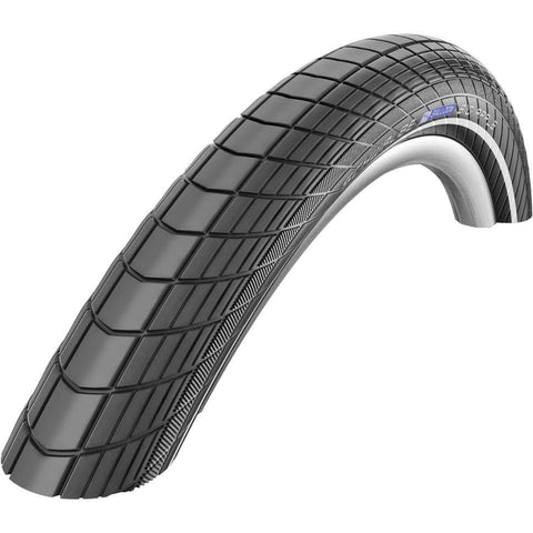 Buitenband Schwalbe Big Apple RaceGuard 20 x 2.15 55-406 - zwart met reflectie