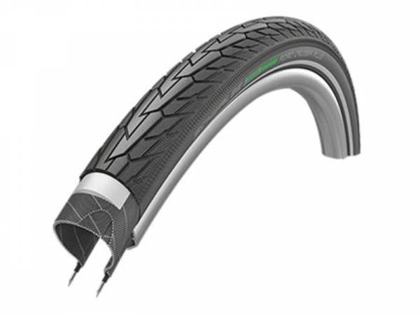 Buitenband Schwalbe Road Cruiser Plus PunctureGuard 28 x 1.60 42-622mm - zwart met reflectie