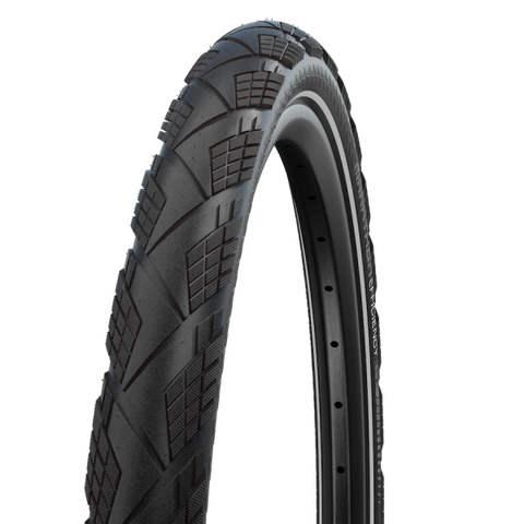 Schwalbe Vouwband Marathon Efficiency Super Race V-Guard 27.5 x 2.15 55-584 zwart met reflectie