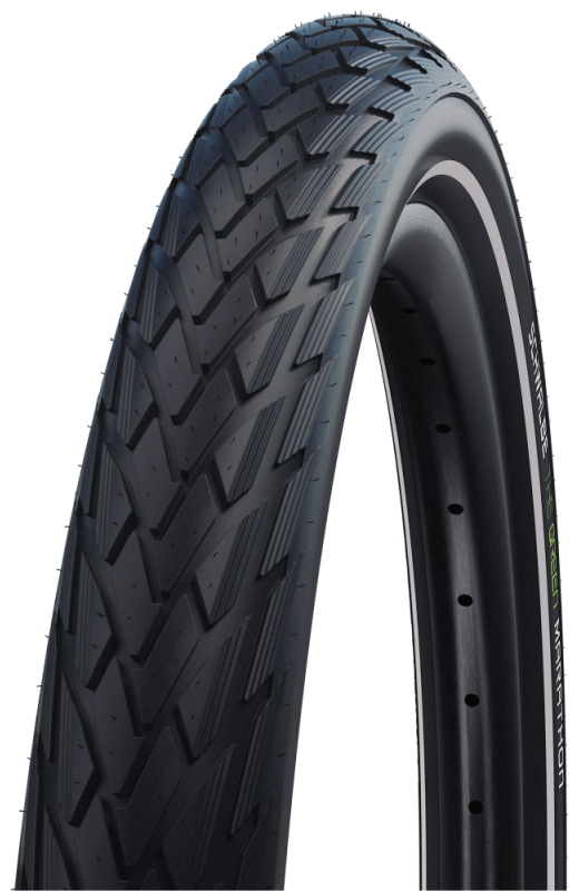 Buitenband Schwalbe Green Marathon GreenGuard 28 x 2.00 50-622mm - zwart met reflectie