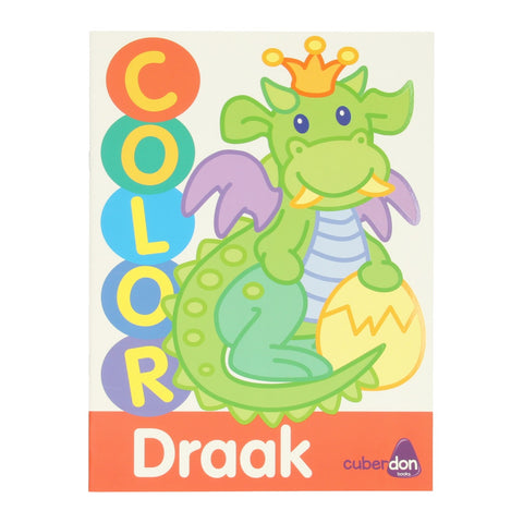 Dikke Lijnen Kleurboek Color - Draak