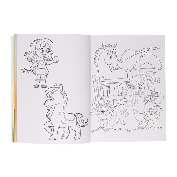 Mijn Kleurboek Paarden Pony's