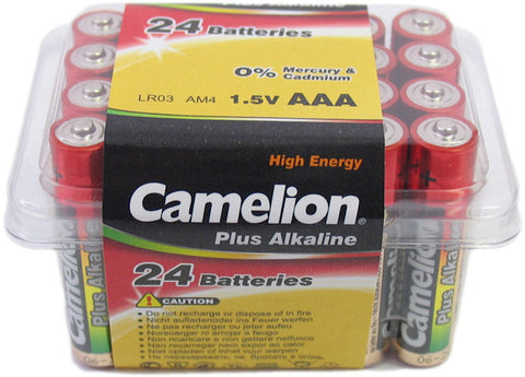 Batterij Camelion R03 AAA Alkaline (box a 24 stuks)