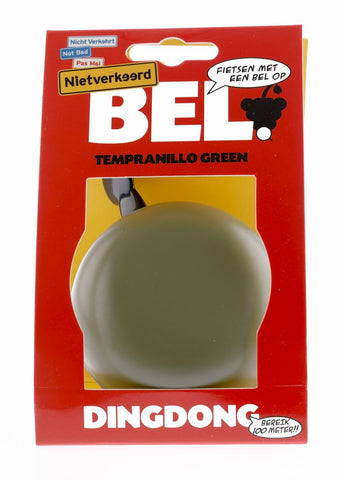 Nietverkeerd bel 80mm Ding Dong tempranillo green