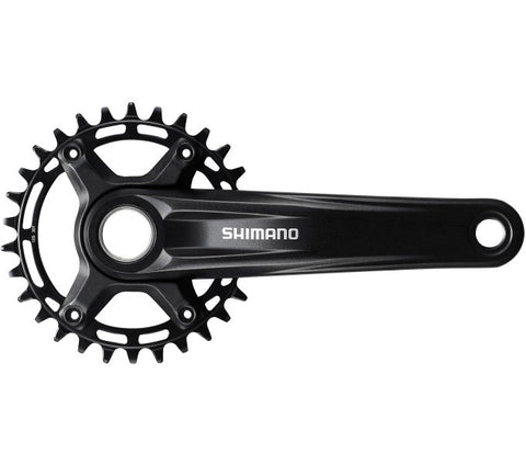 Crankstel 12-speed Shimano FC-MT510-1 - 34 tands - 170 mm - zwart