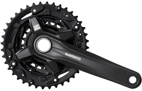 Crankstel 3 x 9 speed Shimano FC-MT210 met 170mm crankarm 44-32-22T - zwart