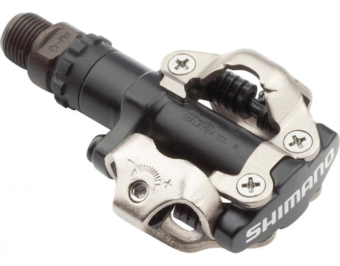 Pedaalset Shimano SPD M520 met schoenplaatjes SM-SH51 - zwart