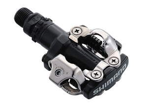 Pedaalset Shimano SPD M520 met schoenplaatjes SM-SH51 - zwart