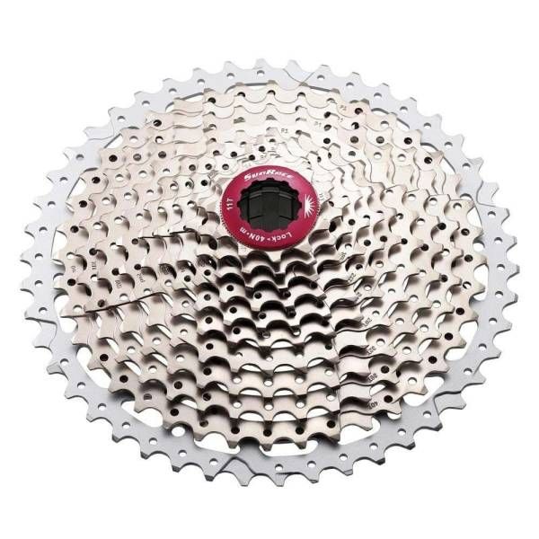 Cassette Sunrace 11-Speed | 11-46T | Zilver