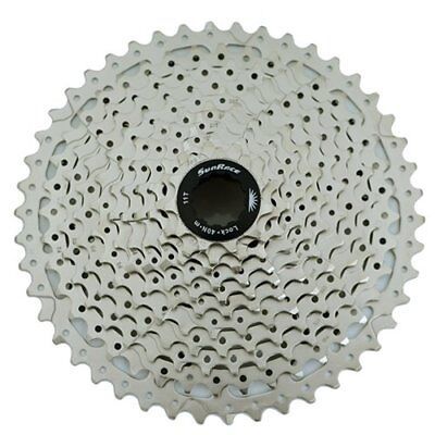 SunRace cassette 11v 11-46T metallic silver