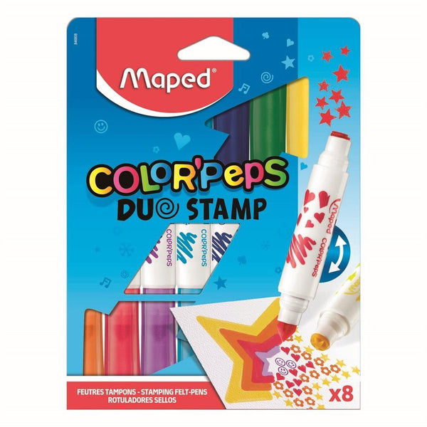 Maped Maped Color'Peps Duo Viltstiften 8 Stuks