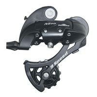 Achterderailleur 9-speed Sunrace RDM91 met lange kooi - directe montage - zilver zwart