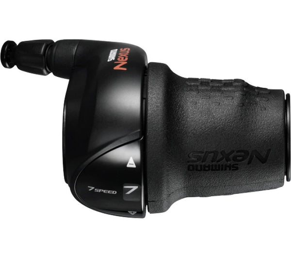 Draaiversteller 7 speed Shimano Nexus SL-C3000 voor NX40 inclusief kabels - zwart