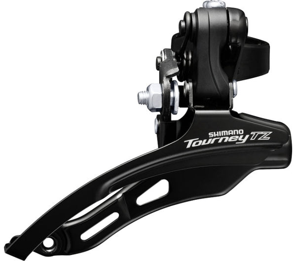 Voorderailleur 6 7-speed Shimano Tourney TZ FD-TZ510 down swing - met hoge klem ø31,8 mm - 48T