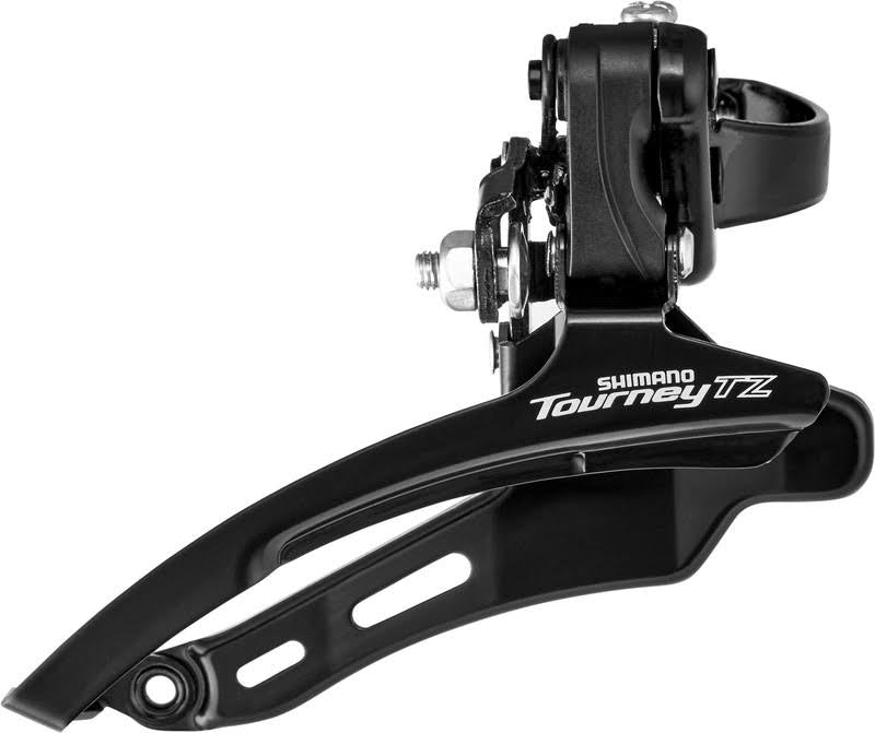 Dérailleur avant 6 7 vitesses Shimano Tourney TZ FD-TZ510 - down swing - collier bas ø31,8 mm - 48T