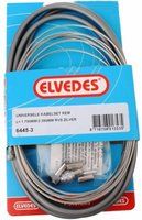 Kabelset Elvedes Rem 1.70M 2.35M Rvs Dubbele Nippel Zilver