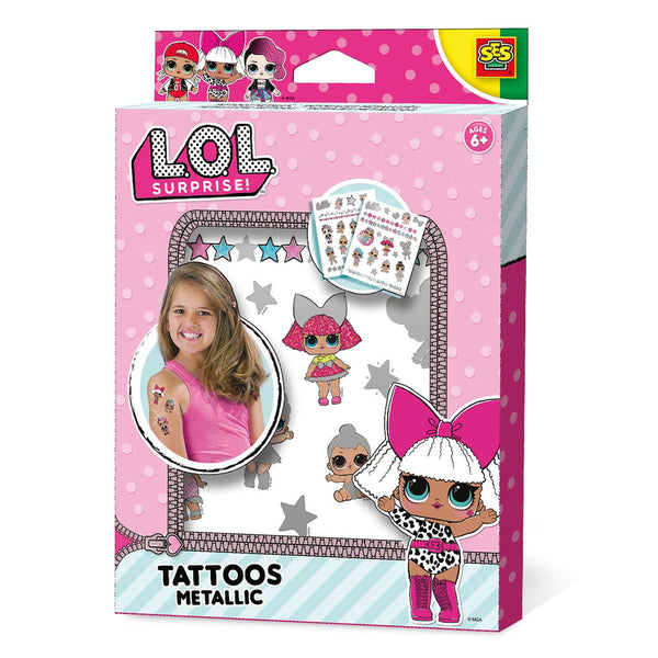 SES L.O.L. Metallic Tattoos