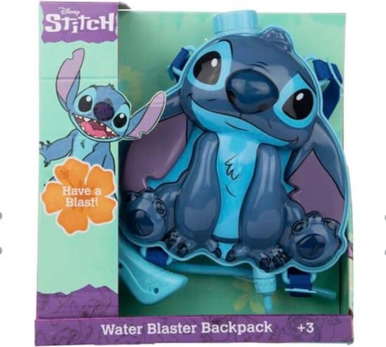 Stitch Waterpistool met Rugzaktank