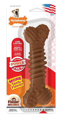 Nylabone dura chew textured bone medleysmaak