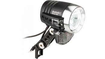 AXA koplamp Blueline 50 lux T steady auto dynamo zwart