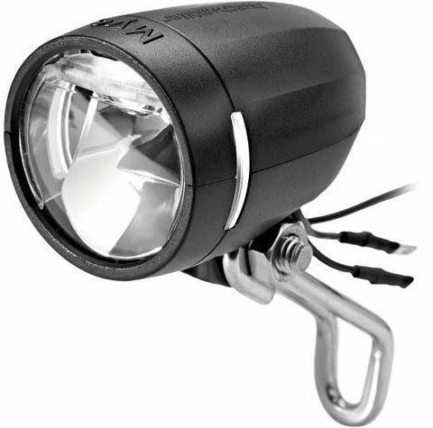 Koplamp B M Myc-N Plus Naafdynamo + Standlicht Zwart