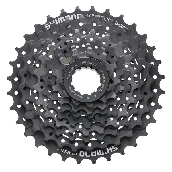 Cassette 8 speed Shimano Altus HG31 11-34T - zwart