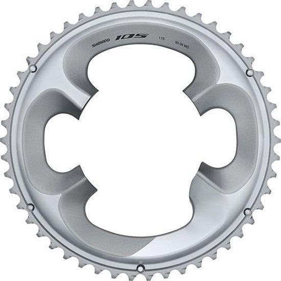 Plateau 50T Shimano 105 FC-R7000 - argent