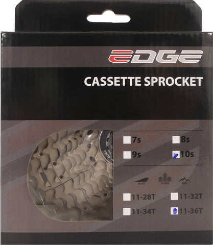 Cassette 10 speed Edge CS-M6010  11-36T - zilver