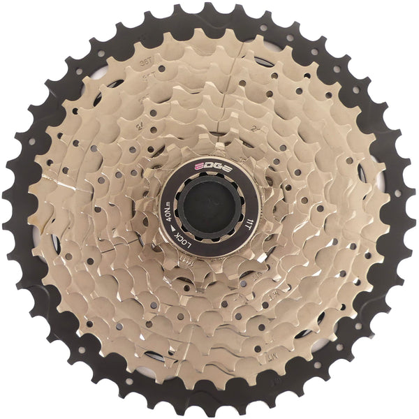 Cassette 10 speed Edge CS-M6010 11-42T - zilver zwart