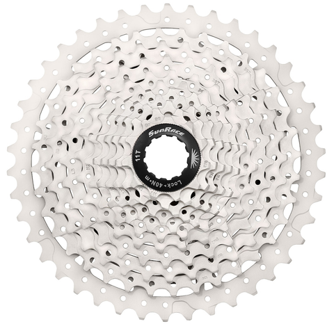 Cassette 10 speed Sunrace CS-MS3 11-46T - zilver