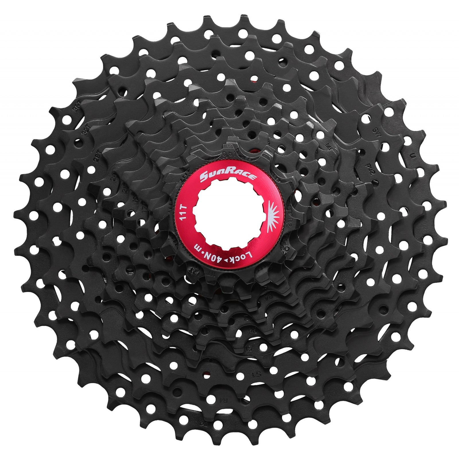 SunRace cassette 11v 11-36T zwart