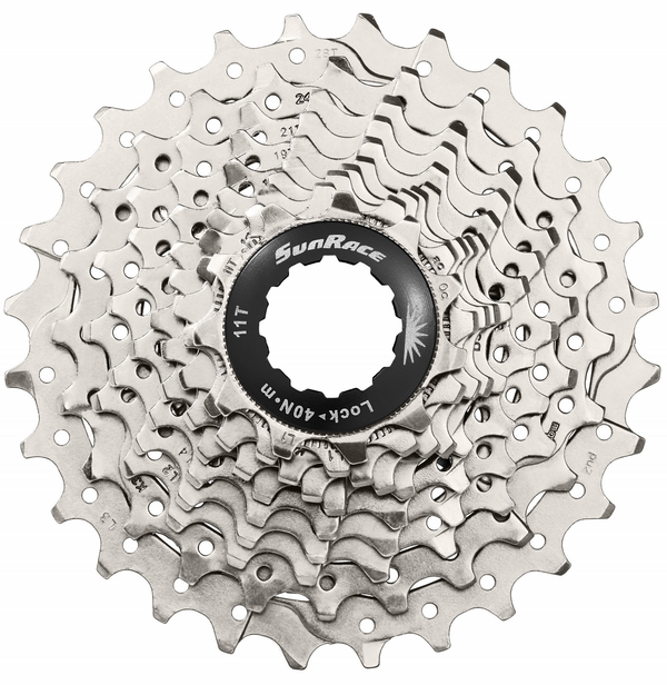 SunRace cassette 10v 11-32T metallic silver