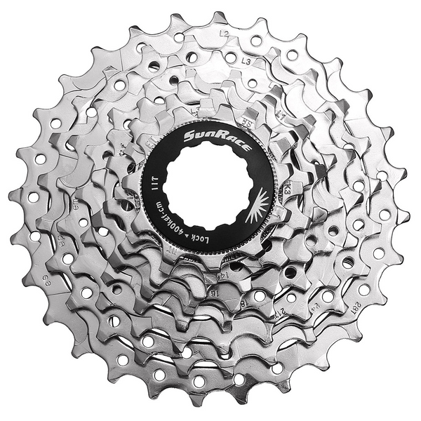 SunRace Cassette 8 speed CSR86 11-23T - zilver