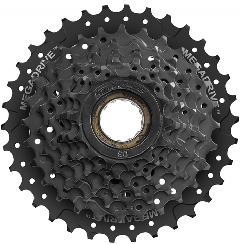 Freewheel 7 speed Sunrace MFM300 14-34T - zwart